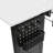 47.75'' x 23.5'' Foldable Sewing Table with Sewing Machine Platform and Wheels-87828943-87828944