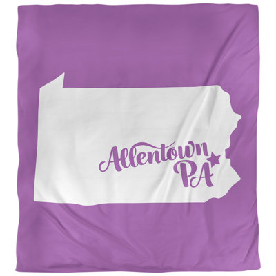 Housse de couette réversible Allentown Pennsylvania