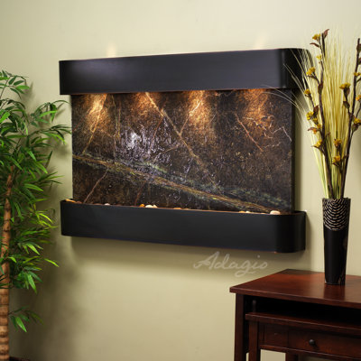 Indoor Acrylic Waterfall Fountain with Lights