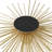 Nova Starburst Taper Candle Holders Set of 2