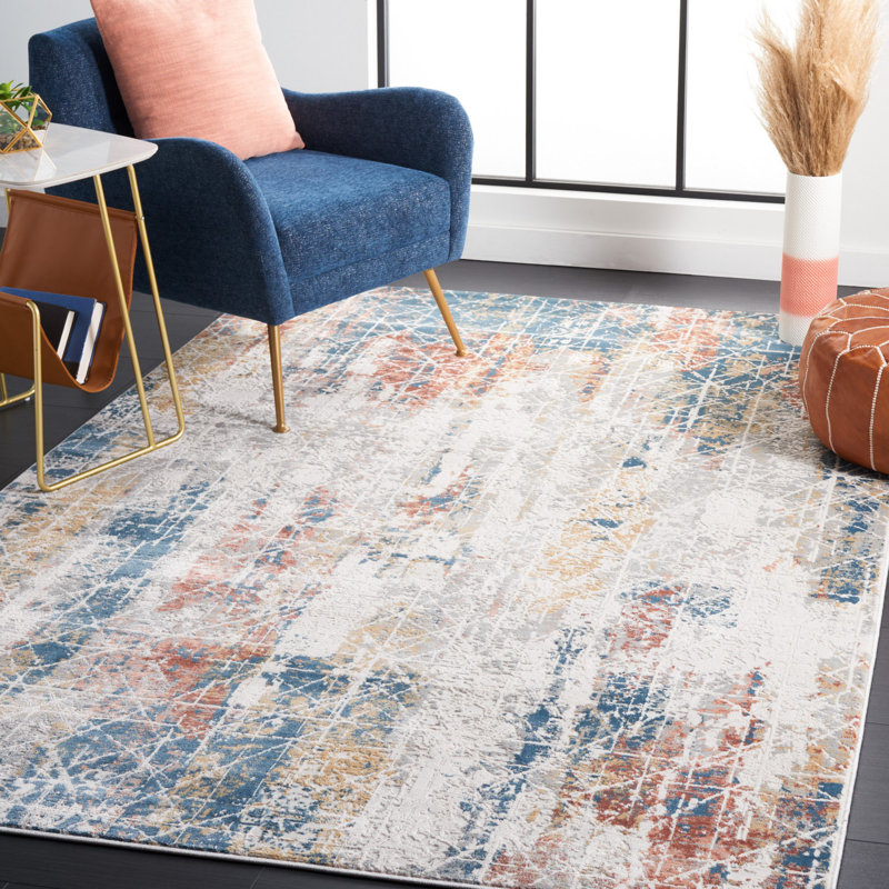 Tapis abstrait Invista Performance, Rectangle 8 pi x 10 pi