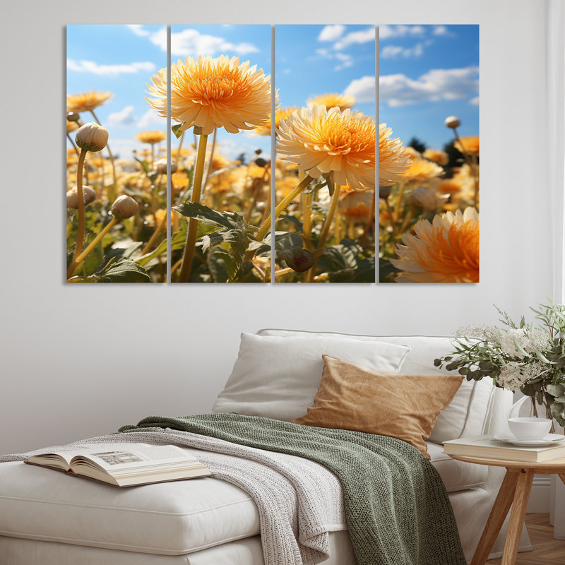 Ensemble de salon Dandelion Sunlit Petals I - Floral