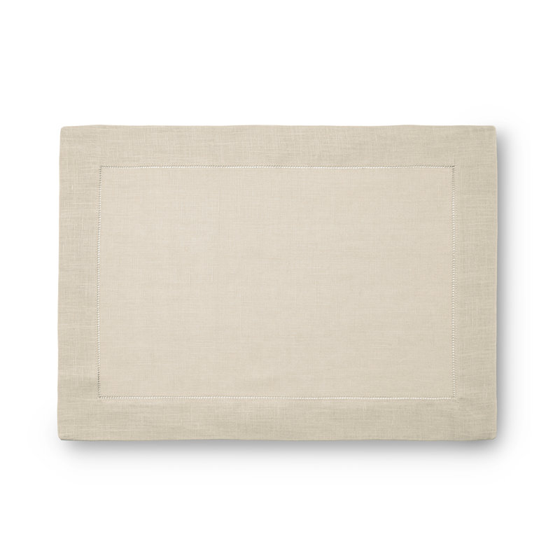 Festival Linen Rectangle Placemats, Oyster