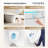 Zarautz Elongated  Smart Bidet Toilet with Clean Foam Shield Splash Proof,Built in Tank,ADA Chair Height, Heated Seat, Dryer & Foot/Remote Flush,Child wash,Dual Remote Control