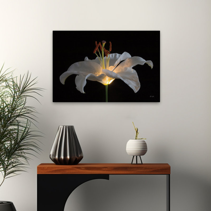 Fleurs florales - lis clair, H 16 po x l 24 po
