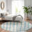Premium Machine Washable Prisco Sky Rug-600379689
