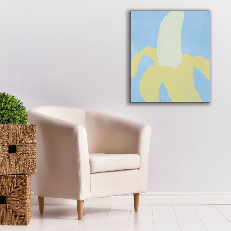 «Unpeeled» par Moira Hershey, art mural sur toile, H 30 po x l 26 po x P 1,5 po