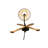 Jauss Solid Wood Plug-in Swing Arm Sconce