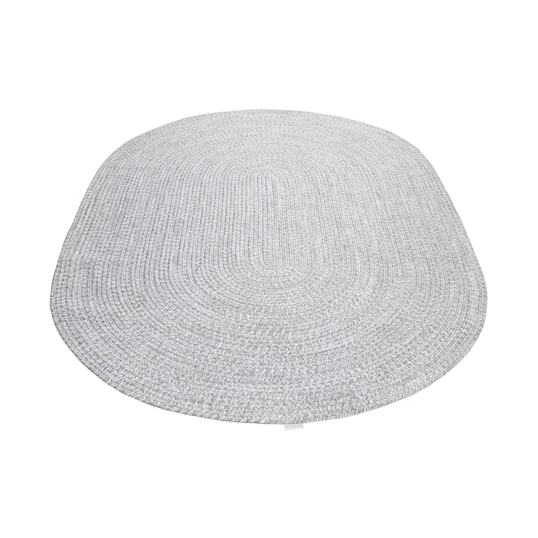 Decoste Hand Braided Grey Indoor / Outdoor Rug