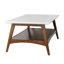 Ensemble de table de salon 3 pièces Mid-Century moderne au fini bicolore-116190965