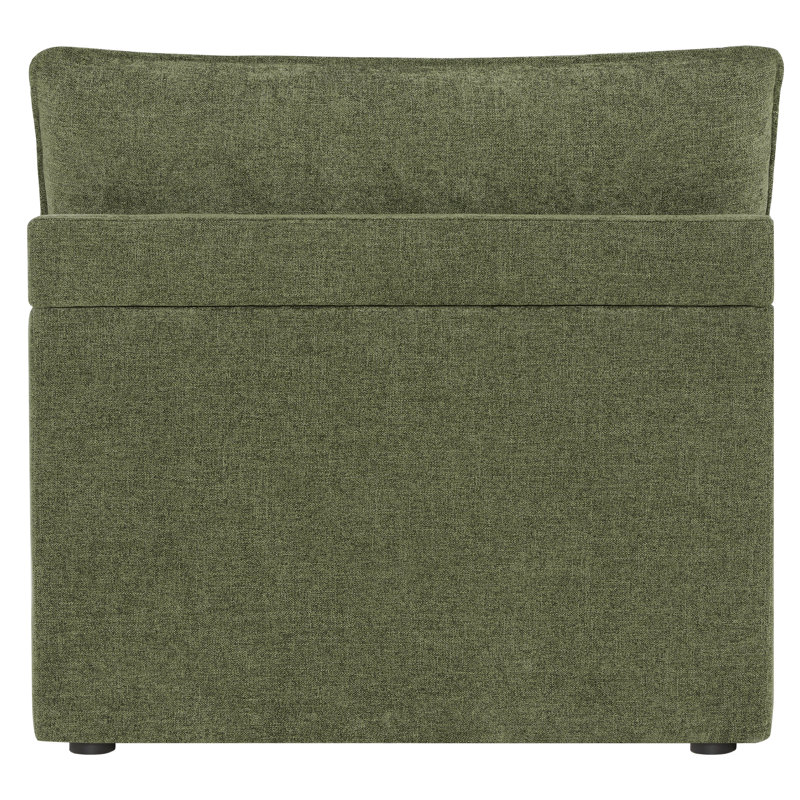 Chaise sans accoudoirs Lucan, Vert mousse