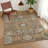 Machine Washable Indoor/Outdoor Chantille ACN2525 Traditional Rug-1927053476-1927053473