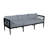 Elegante Aluminum Sofa - Midnight-70062030-48656003-70062046