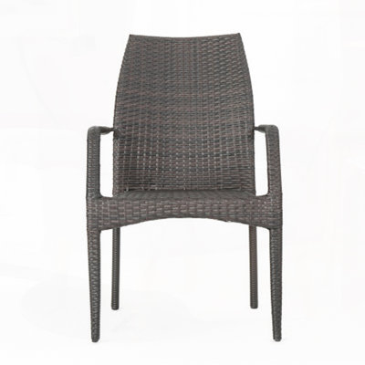 Outdoor Wicker Rattan Patio Armchair