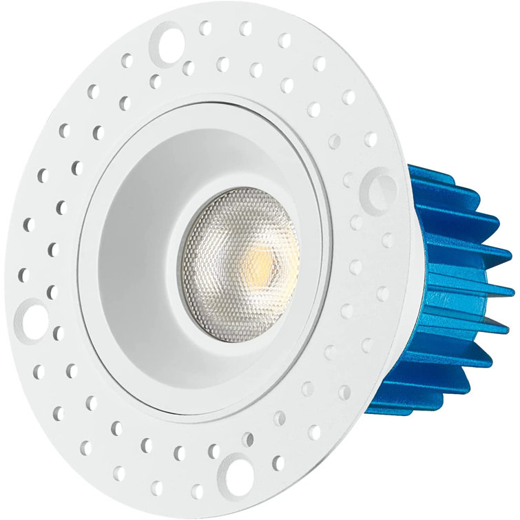 nøjagtigt Sæt tabellen op vision Rayhil 2.5" Trimless Round Recessed LED Downlight with Junction Box, 9W, 5  CCT Color Selectable | Wayfair