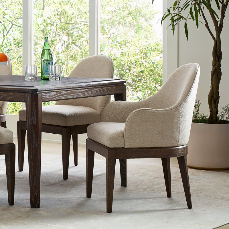 Maidstone Upholstered Arm Chair, Sandbank, Perigold Ishi Anthracite
