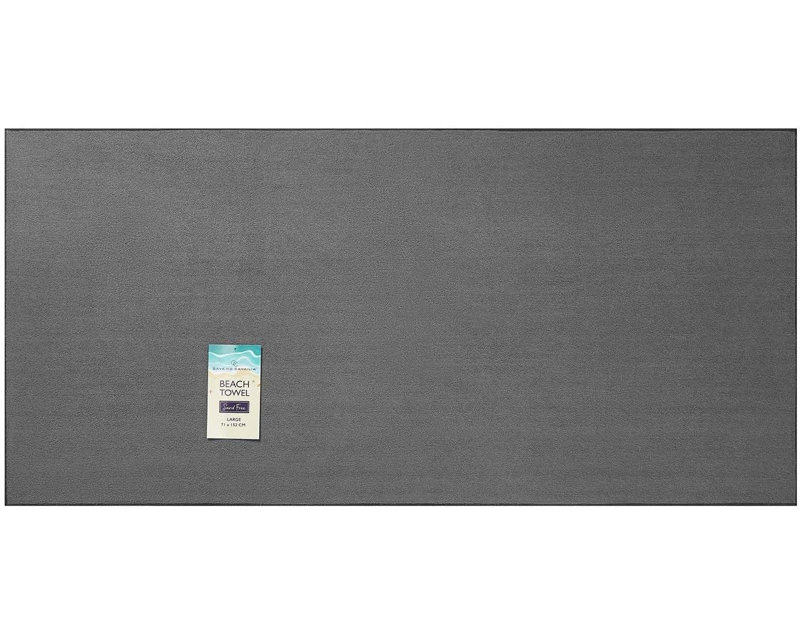 BEACH TOWEL - GREY