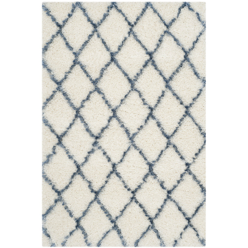 Tapis à poils longs Sg-MSG-Moroccan, Rectangle 3 pi 3 po x 5 pi 3 po