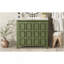 Organisateur de meuble-lavabo 36 po avec lavabo en céramique, ensemble d'armoire de rangement, vert olive (Ancien SKU: SV000004AAF)-398494865