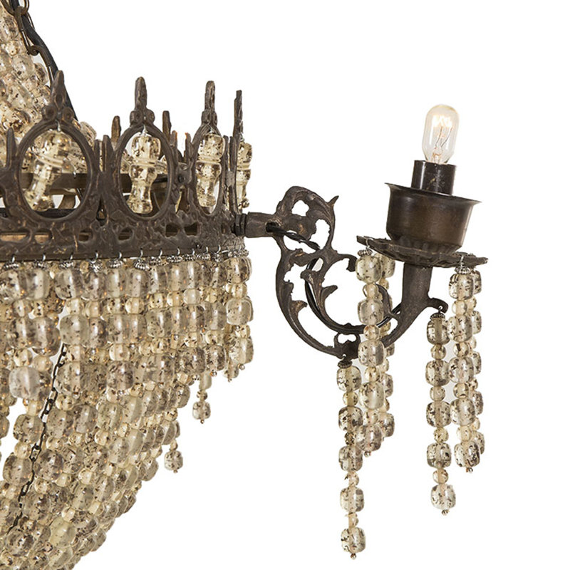 Nellcote 18 - Light Chandelier, White