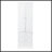 Tall Storage Cabinet With Three Drawers For Bathroom/Office