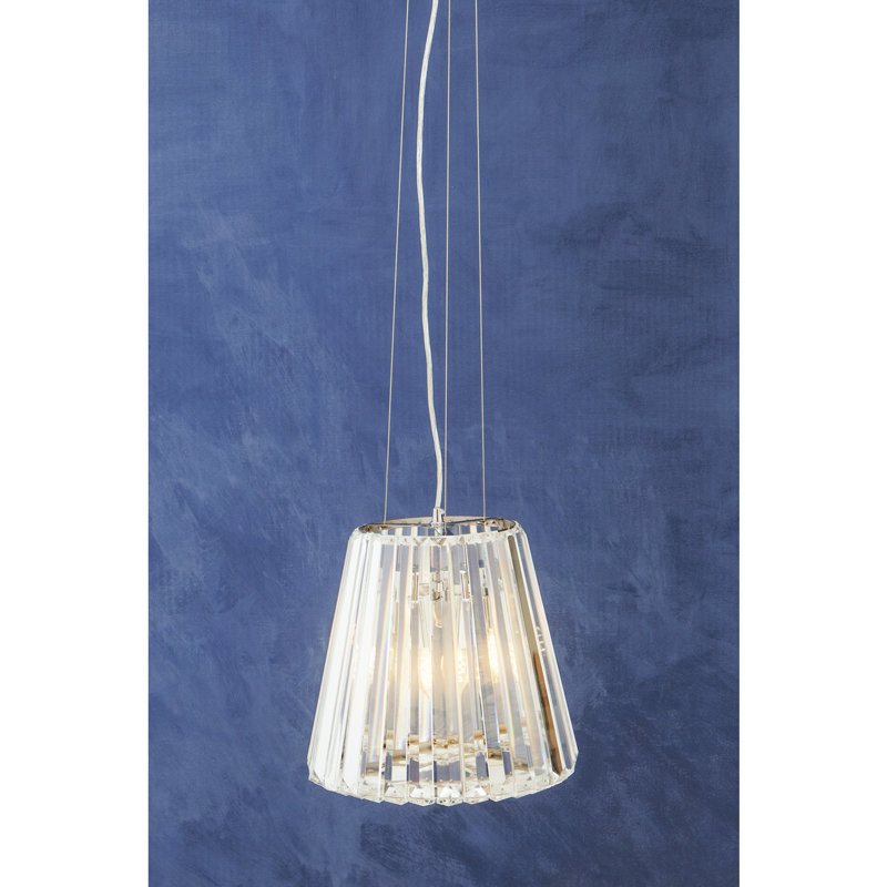 Amaud 3 - Light Silver Bell Pendant