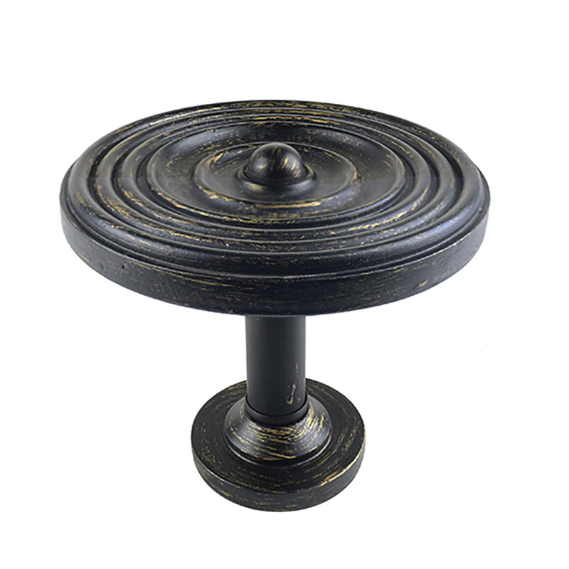 Retenue de rideau médaillon Ailey Swirl, Doré brulé
