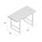 Fullilove Computer Desk, Home Office, Laptop, 48"L, Work, Metal, Laminate, Contemporary, Modern-1699235764