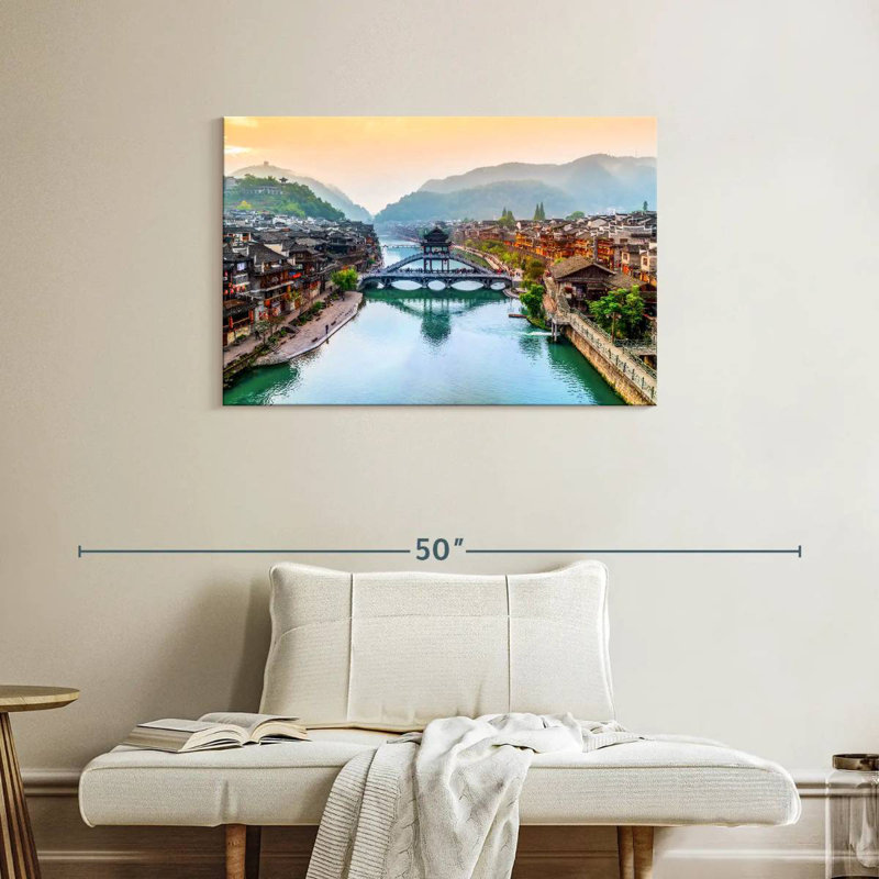 Lilie Fenghuang Bridge, H 24 po x l 36 po