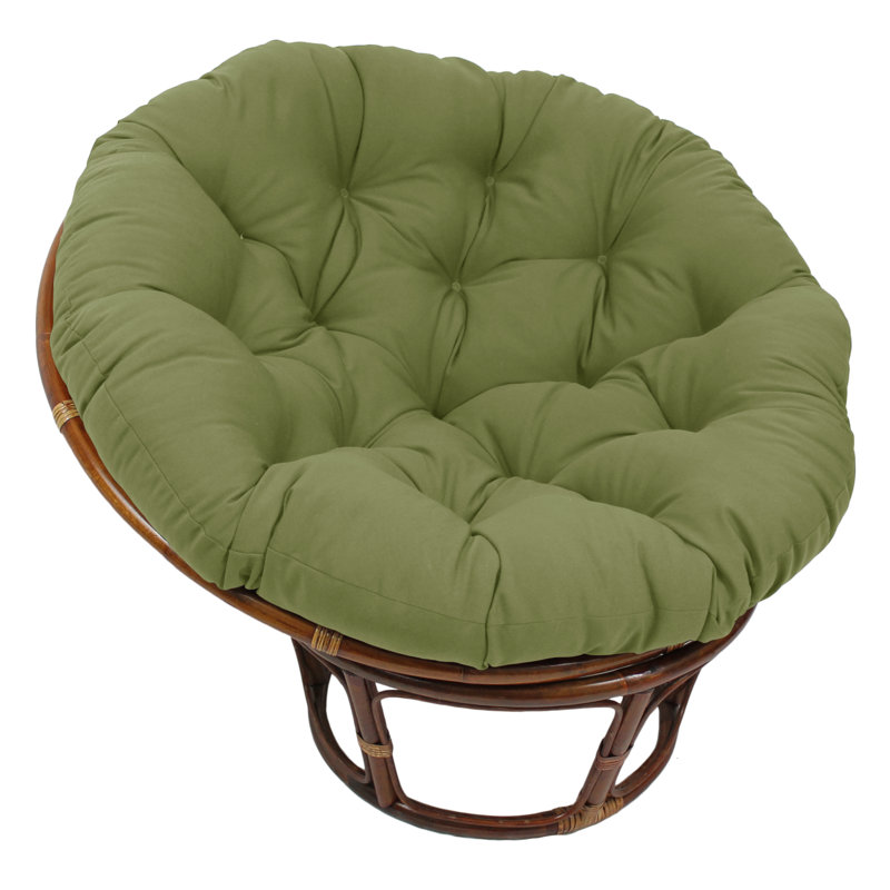 Coussin de méridienne pour l'intérieur, Sauge, L 44 po x P 44 po