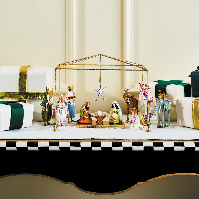 13 Piece Nativity Patience Brewster Mini Introductory Set