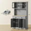 Armoire de cuisine autoportante de 71 po de hauteur-1538996475
