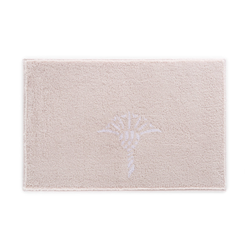 Cornflower Non-Slip Bath Rug, Natural, 50 x 60cm