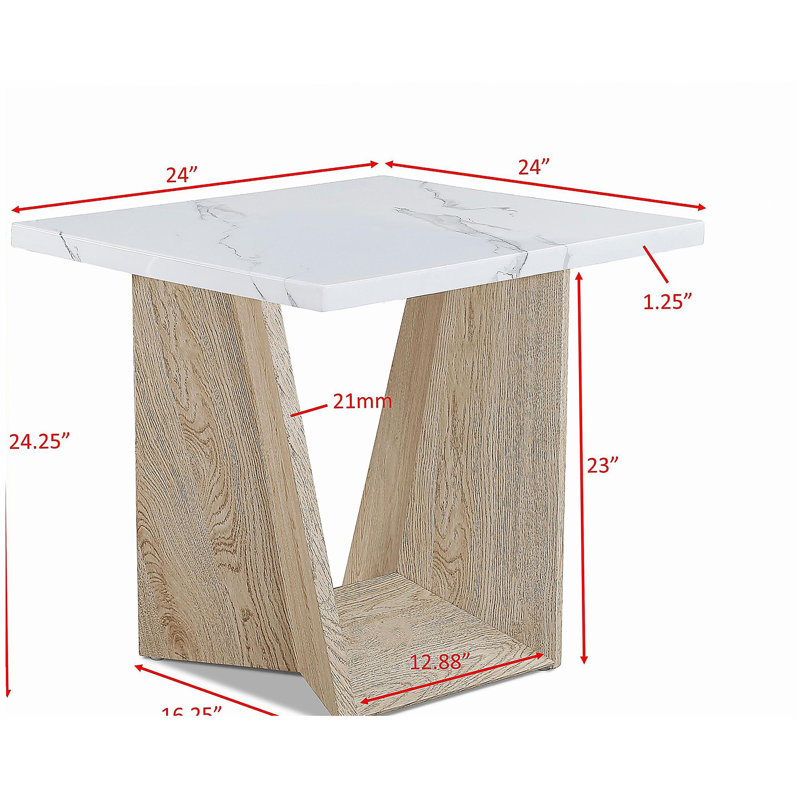 Ensemble de table basse 3 pièces Modern