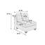 Ensemble modulaire de salon modulaire respirant