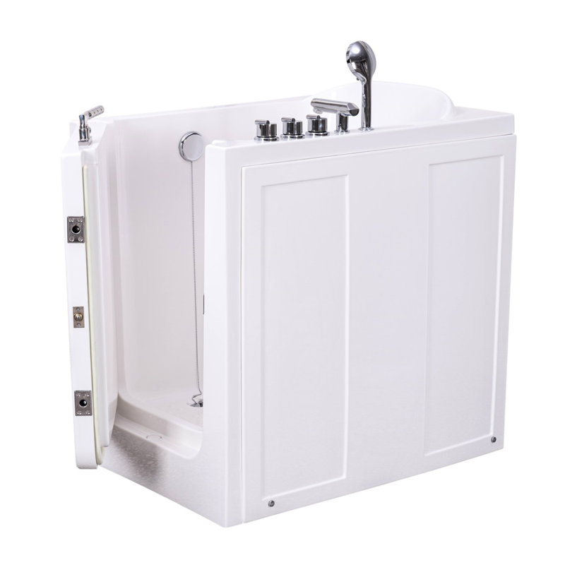 1000mm x 700mm Freestanding Acrylic Bathtub, No