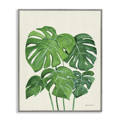 «Green Monstera» par Farida Zaman bg-021
