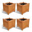 Clardy Wood Raised Flower Bed-2137367695-2137367700