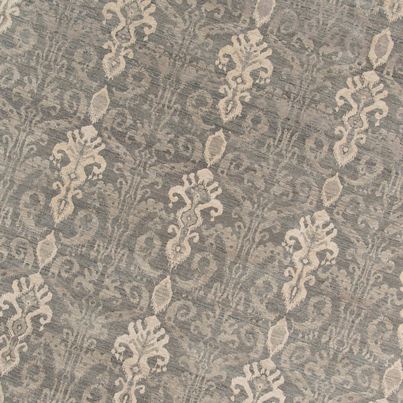 Pearl Geometric Area Rug in Gray, Rectangle 2' x 3'