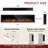 Recessed And Wall Mounted Electric Fireplace-837301531