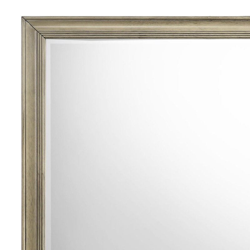 Dresser Mirror Rustic Beige