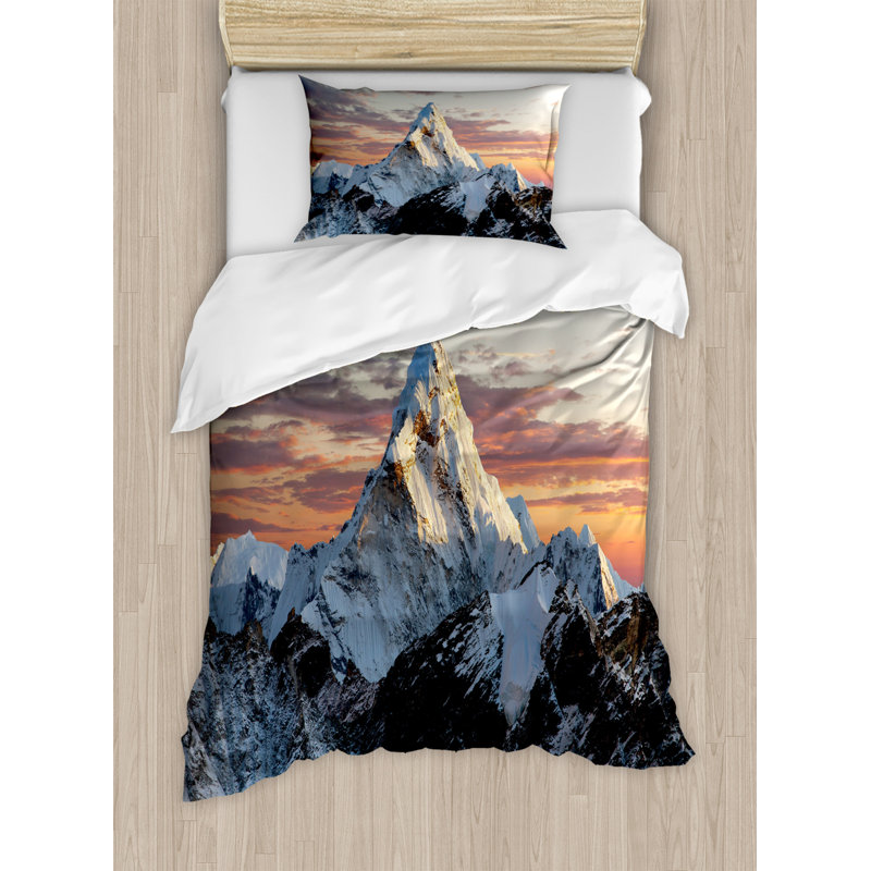 Rustic Polyester Duvet Cover