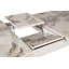 Rimma Extendable Metal Base Dining Table
