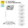 Lotos 6.75 Ultra Slim Selectable Remodel IC LED Canless Recessed Lighting Kit