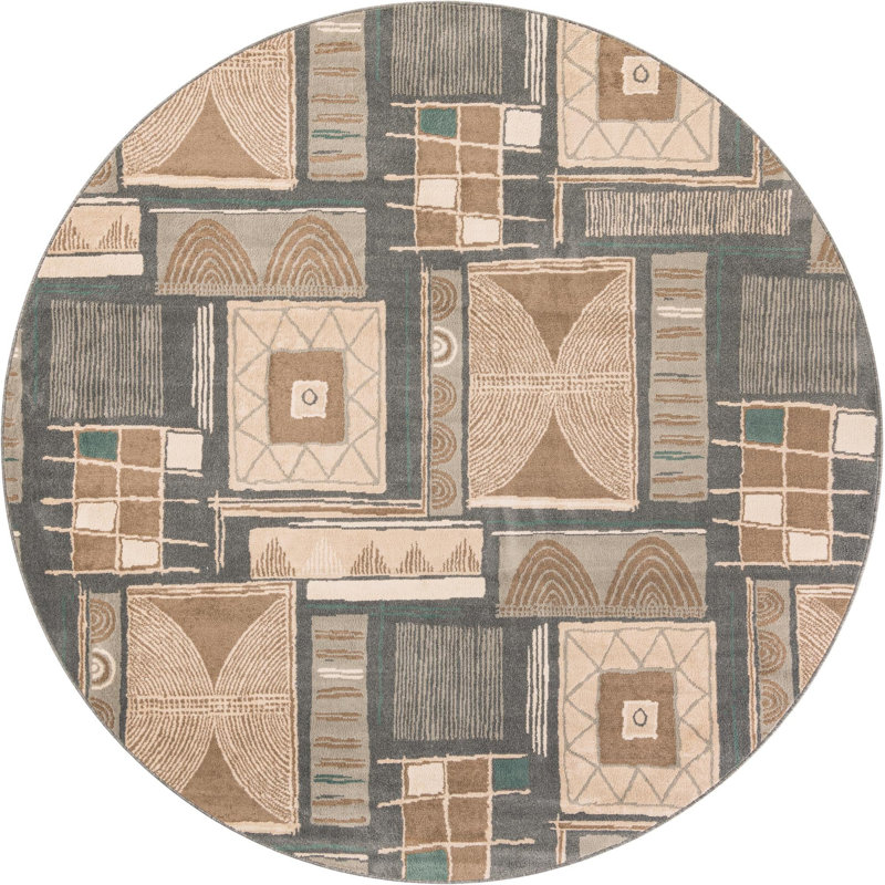 Tribal Telaya Rug, Round 10'