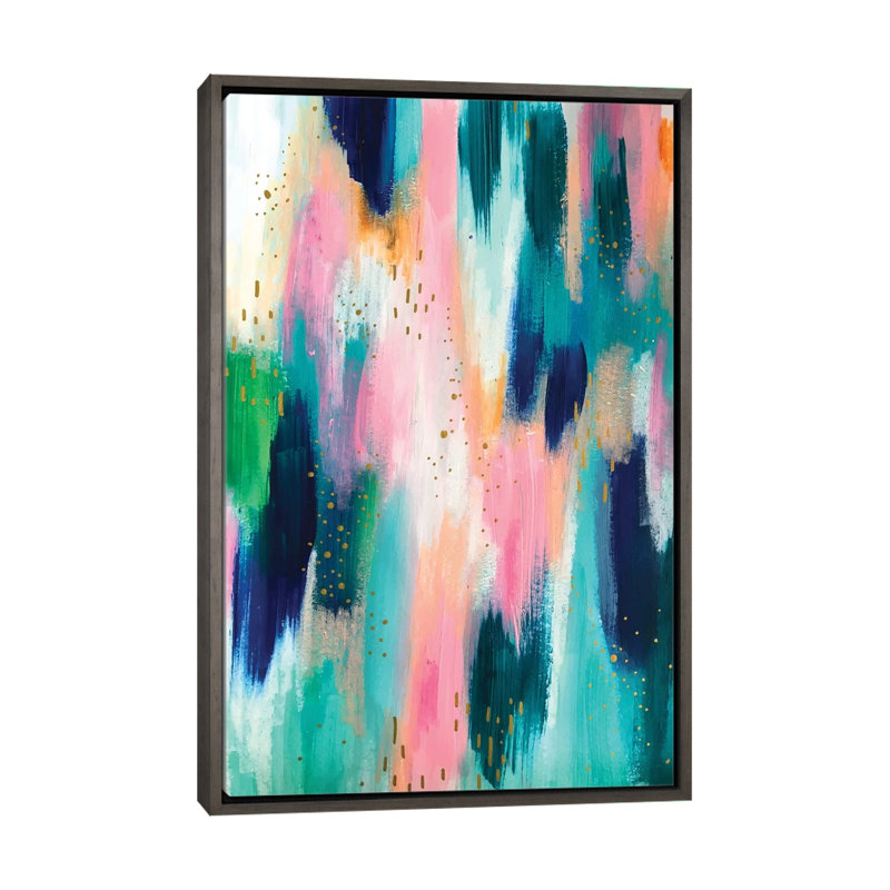 No. 44 par EttaVee-impression d’art graphique, Pas de tapis, H 26 po x l 18 po x P 1,5 po