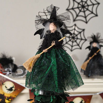 Ornement d'Halloween sorcière d'Halloween