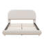 Lit plateforme en tissu d'ameublement Teddy-1133060674-1133060672