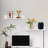 9 Inch Wall Mounted Shelf With Cord Hole Small Display Shelves For Cameras, Webcam, Router,Smart Speaker Action Figures-2 Pcs(White)