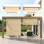  Rideau roulant en tissu PEHD pour patio-421522929-421522928